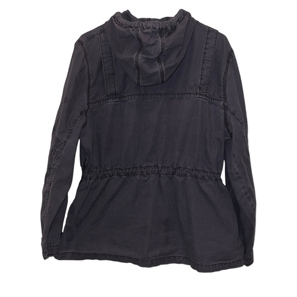 Carhartt El Paso Utility Jacket Hooded Field Coat Cinched Waist Grey- Size XL - Picture 6 of 12